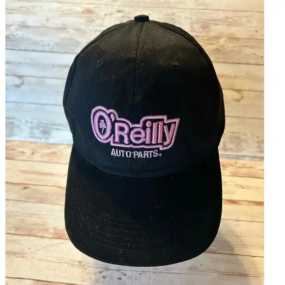 O'Reilly Auto Parts Hat Pink and Black Women's One Size - Picture 1 of 6